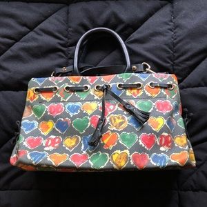 Dooney & Bourke Satchel w/crossbody strap